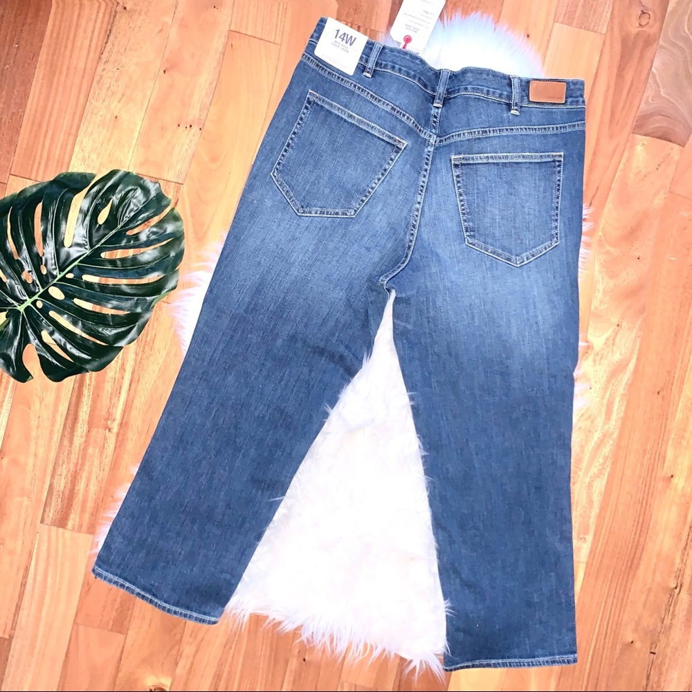 Land’s End Mid Rise Crop Jeans